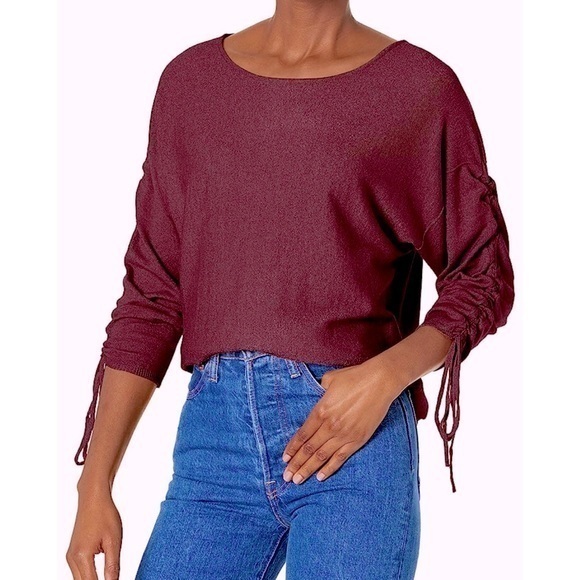 Max Studio Sweaters - 🆕 Max Studio Burgundy Sweater. L. NWT💥💥